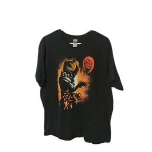 We All Float Down Here It T Shirt Men's XL Graphic Print It with a Balloon